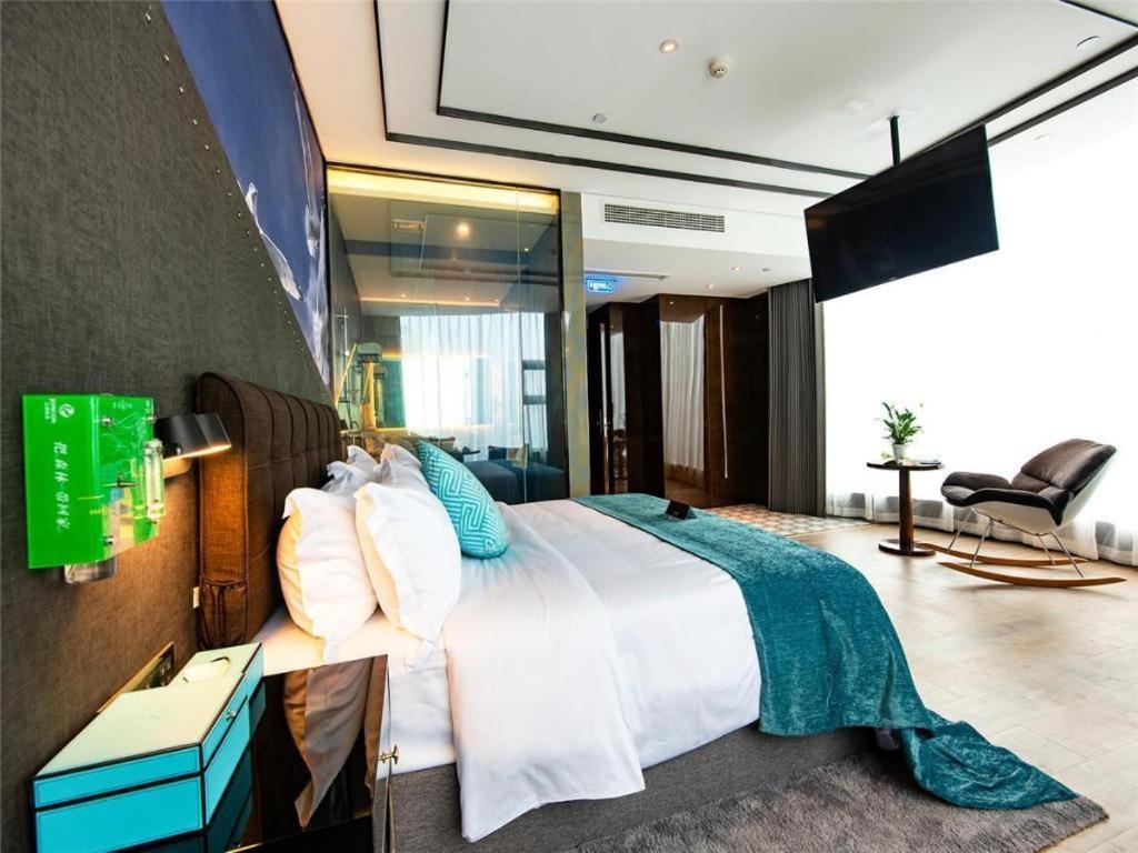 Xana Hotelle-Hotel Luzhou Baizitu Square Exteriér fotografie