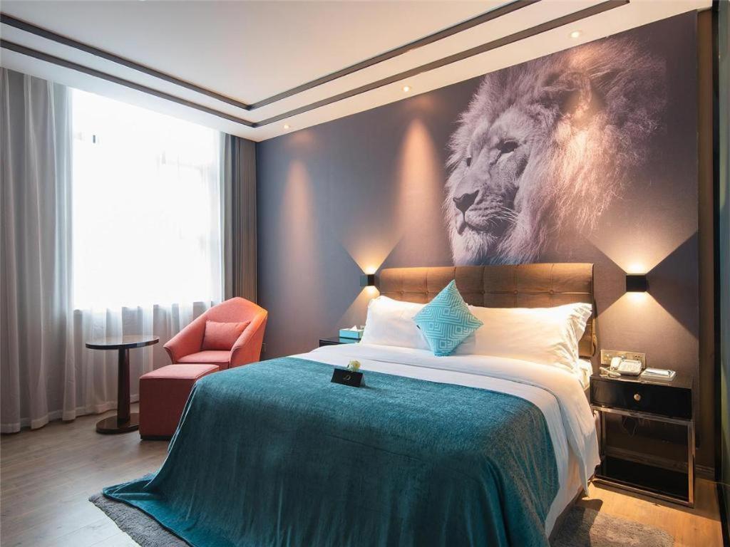 Xana Hotelle-Hotel Luzhou Baizitu Square Exteriér fotografie