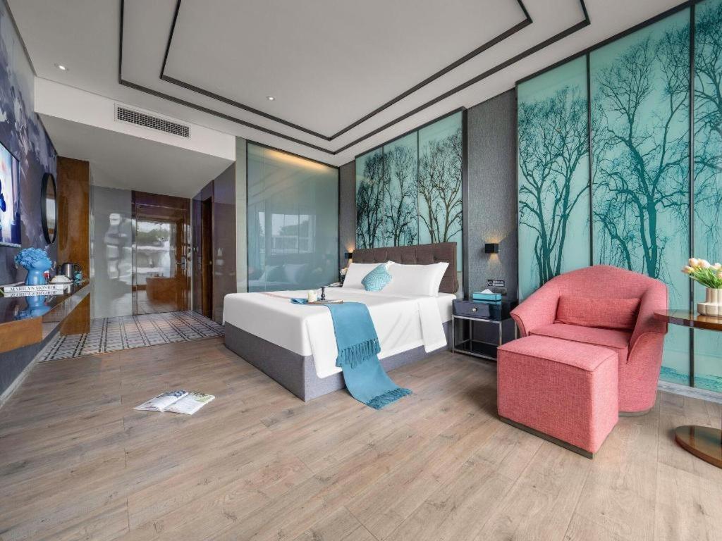 Xana Hotelle-Hotel Luzhou Baizitu Square Exteriér fotografie