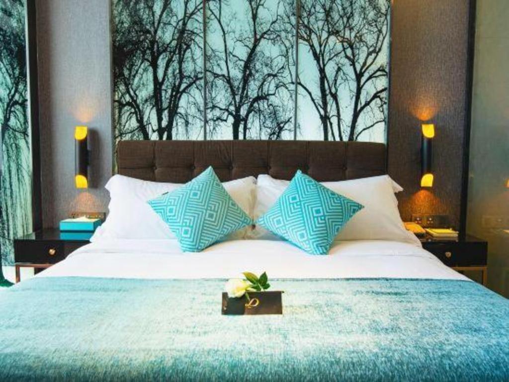 Xana Hotelle-Hotel Luzhou Baizitu Square Exteriér fotografie