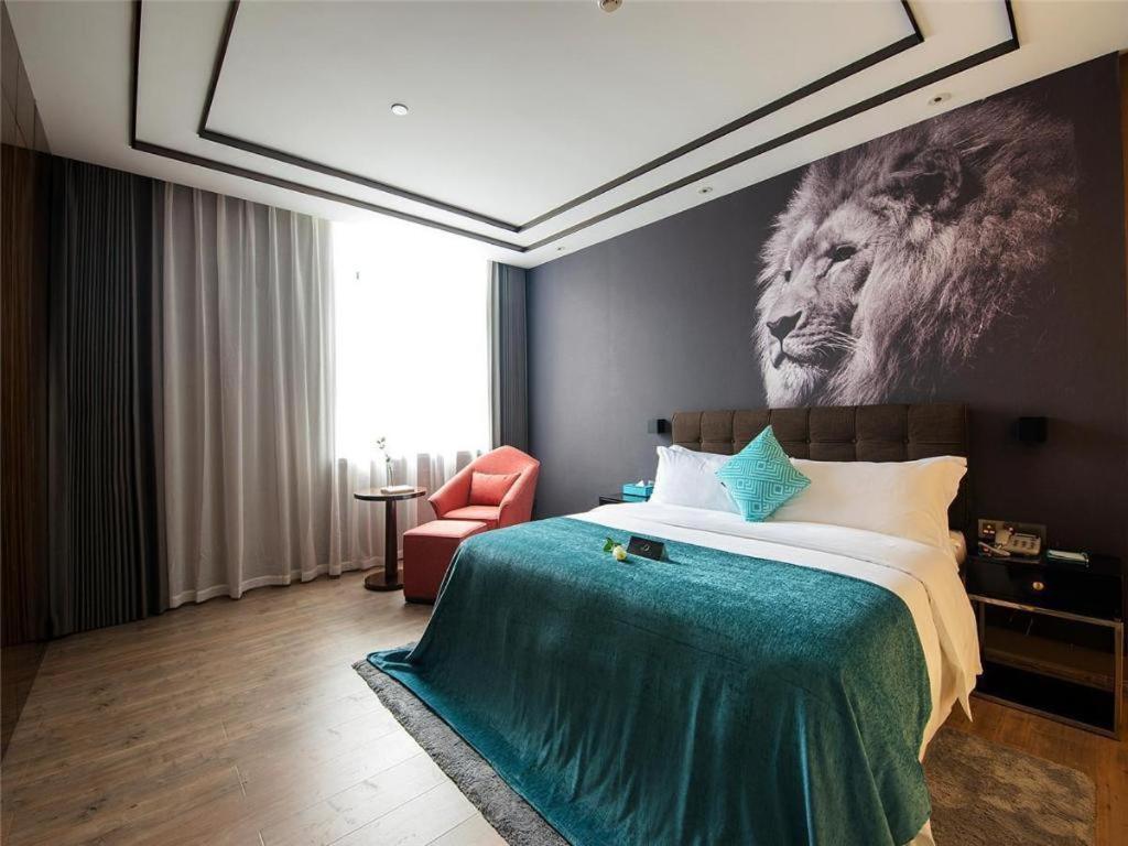 Xana Hotelle-Hotel Luzhou Baizitu Square Exteriér fotografie