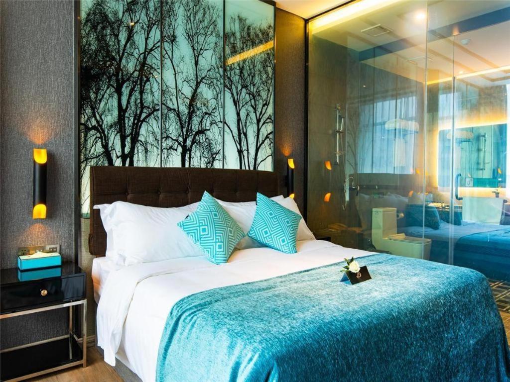 Xana Hotelle-Hotel Luzhou Baizitu Square Exteriér fotografie